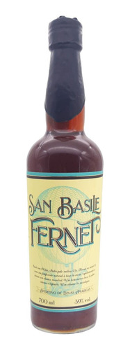Aperitivo Fernet San Basile Bitter Ervas Fino Garrafa 750ml