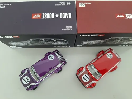 Dupla Datsun 510 Wagon Mini Gt Kaido House #062 #063 Raras