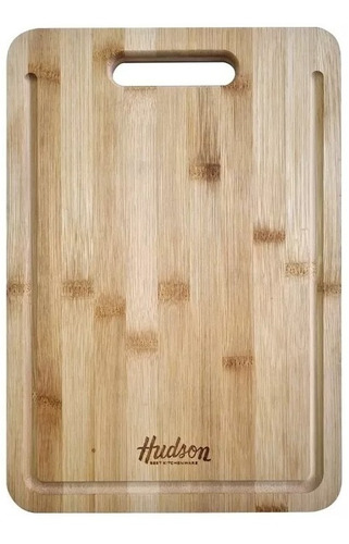 Tabla De Madera Bambú Cocina Hudson 23 X 33 X 1.5 Cm