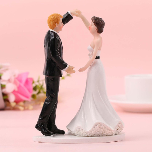 Toppers De Pastel De Boda Muñecas De Novia Y Novio Muñeca