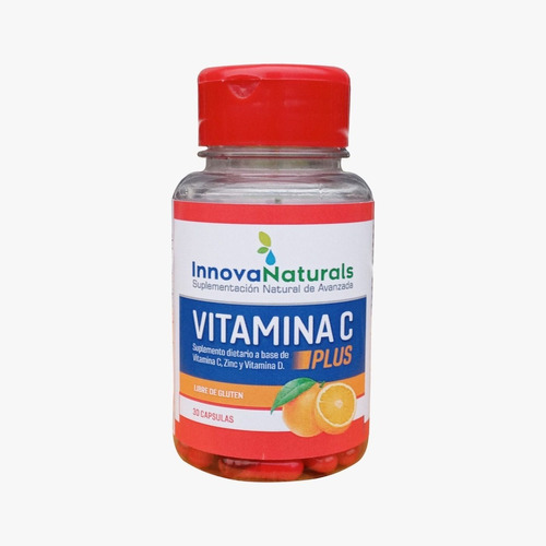 Vitamina C 500mg En Capsulas - Con Zinc + Vitamina D