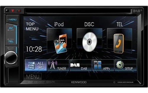 Dvd Kenwood 2 Din Ddx 4015 Bt Bluetooth Usb Multimidia Lcd