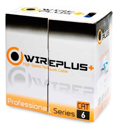 Cable Utp Wireplus+ Cat6 Indoor 305mts