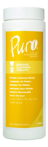 Urnex Puro Caff Grinder Cleaner - 15.17 Oz - Tabletas De Lim
