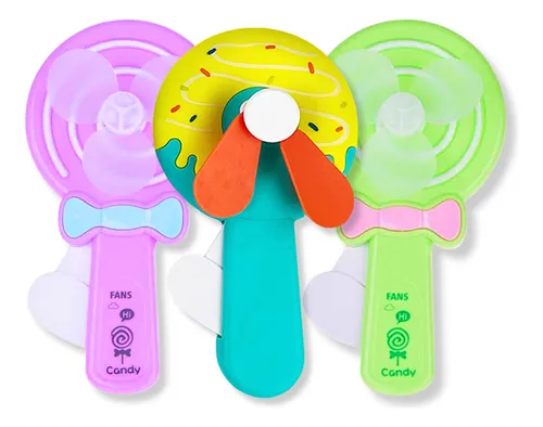 Mini Ventilador Portátil De Mano Chancho Infantiles Manual