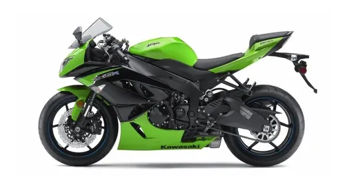 Kit Adesivo Moto Kawasaki Ninja Zx6r 600 2013 Verde Ca-16006