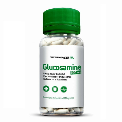 Glucosamina 100 Caps Adrenaline Labs  Ayuda Articulaciones 