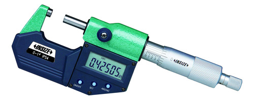 Insize 3108-1 Micrometro Exterior Electronico, 0  -1 