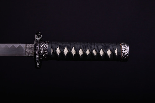 Imagen 5 de 8 de Katana Sable Mini Ultimo Samurai Grabada + Atril Grabado