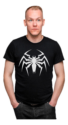 Remera Araña Venom - Spiderman 2 - Algodón 1ra Calidad