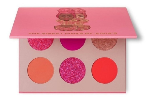 Sweet Pinks Juvias Place Paleta Sombras Maquillaje Color De La Sombra Mixto