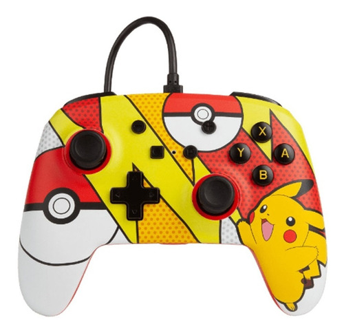 Control Pro Alambrico Power A Switch Pikachu Pop Art