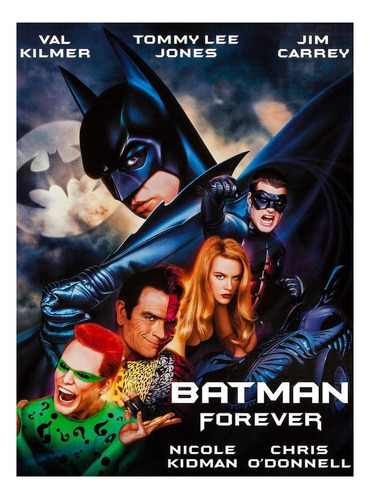 Dvd Batman Forever | Batman Eternamente (1995) Audio Latino