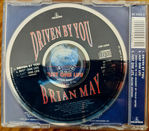 Driven By You ( Single ) - Brian May Edición Limitada (Usado)