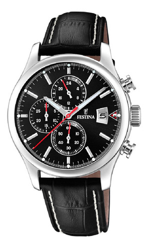 Reloj F20375/3 Negro Festina Hombre Timeless Chronograph