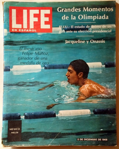 Life En Españolo Año 1968 - Grandes Momentos De La Olimpiada