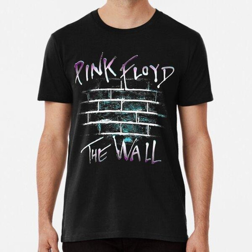 Remera Pink Floyd The Wall Camiseta Negra Degradada Morada A