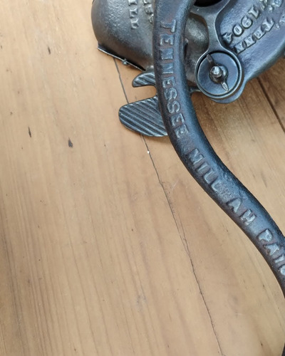 Antigua Moledora De Maiz Made In Usa, Patente 1904. (Usado)
