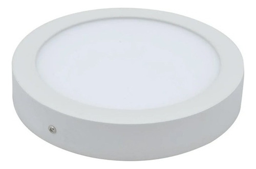Plafon Aplicar Redondo Led 12w Philips 2 Años Color Blanco
