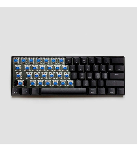 Imagen 1 de 3 de Teclado Mecánico Negro Ck61