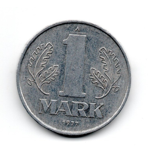 Alemania Republica Democratica Moneda 1 Marco 1977 Km#35.2