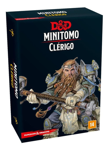 Minitomo Clérigo Dungeons Dragons Deck Rpg Português