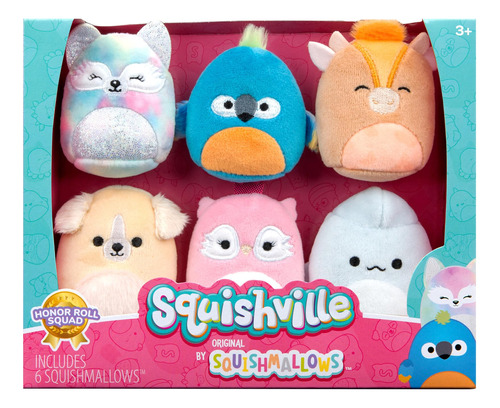 Squishville By Original Squishmallows Honor Roll Squad Peluc