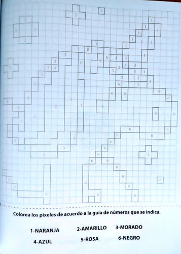 Pixel Art / Paquete Con 4 Libros Para Colorear Pixeles