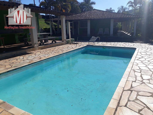 Imagem 21 de 30 de Chácara Com Excelente Localização, Pomar, Casa Com 03 Dormitórios, Piscina, Pertinho Da Cidade À Venda, 11000 M² Por R$ 500.000 - Ch0321