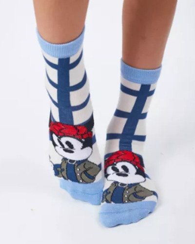 Pack X 3 Medias Minnie Mickey Ciudadela 1210-1211 Surtido Talle 2 2 (25-30)