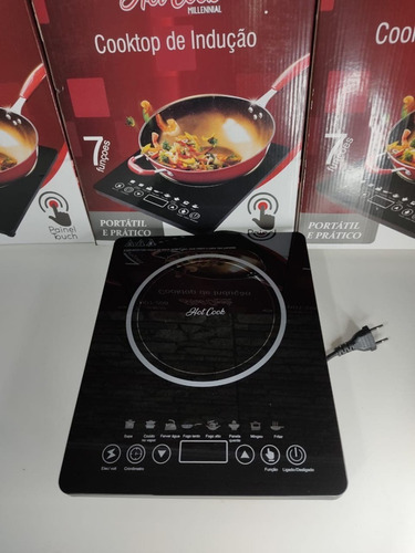 Cooktop Fogão Indução Elétrico Portátil Touch Fogão 1 Boca