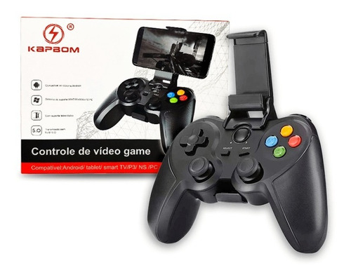 Imagem 3 de 3 de Controle Para Jogar No Celular Joystick Gamer Bluetooth