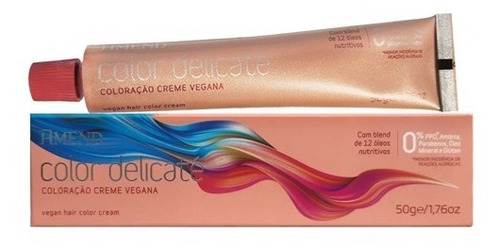 Coloração Vegana Amend 0.6 Vermelho Intensificador 50g