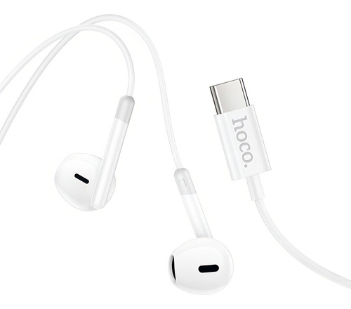 Audifonos Hoco M109 Sunny In Ear Tipo C Blanco
