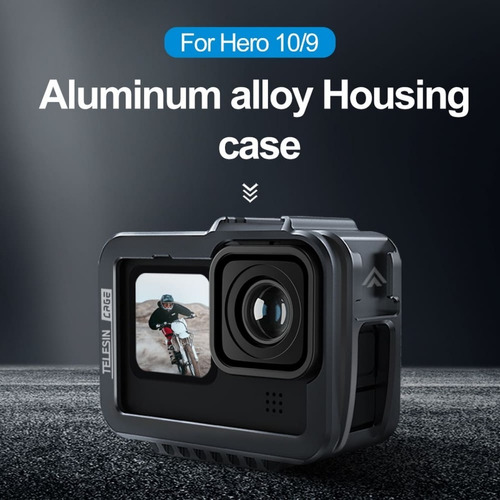 Telesin Aluminium Housing Gopro Hero 9/10 - Inteldeals