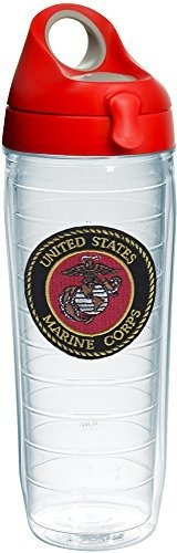 Tervis Marines Corp Emblema Botella De Agua Con Tapa De Colo