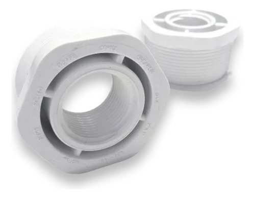 Reducción Roscada 1-1/2'' X 3/4'' Cédula 40 Hidráulico Pvc