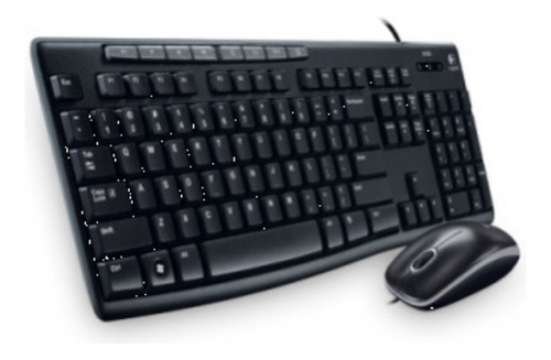 Kit De Teclado Y Mouse Logitech Mk200