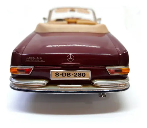 Miniatura 1/18 Mercedes Benz 280se 1966 Maisto | MercadoLivre
