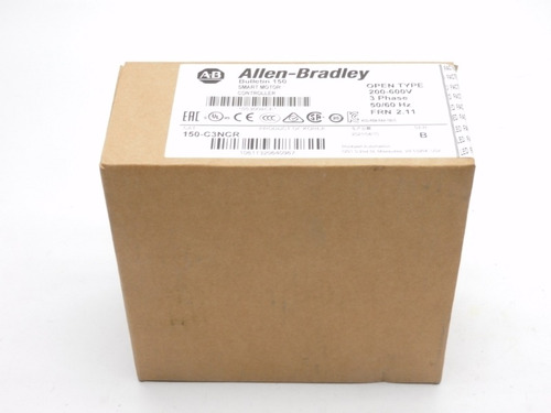 Allen Bradley 150-c3ncr Ser. B 200-600v F/w 2.11 Date: 2 Mgg