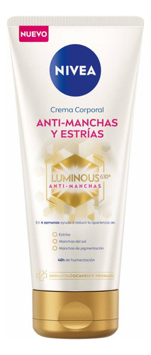 Nivea Luminous630® Crema Corporal Anti-estrías 200ml