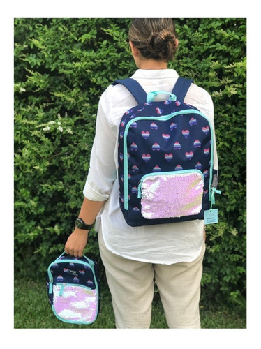 Set De Mochila Y Lunchera Oshkosh Corazones- Envio Gratis!