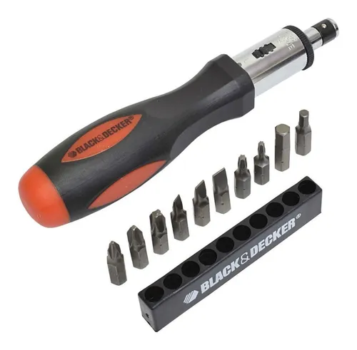 Kit De Puntas Atornillador 11 Piezas Black + Decker 71-911e