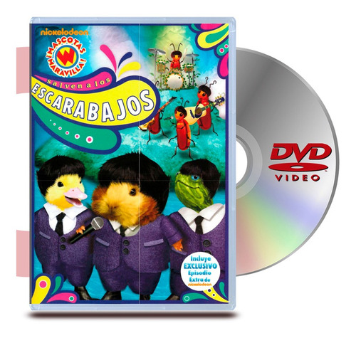 Dvd Mascotas Maravillas: Salven A Los Escarabajos