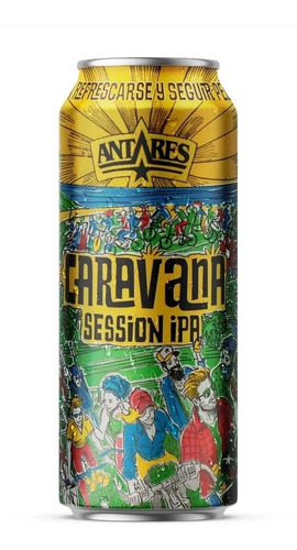 Cerveza Artesanal Antares Caravana 473cc 