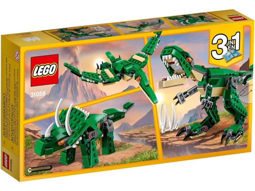 Lego Creator 3 En 1 Mighty Dinosaur Y T Rex