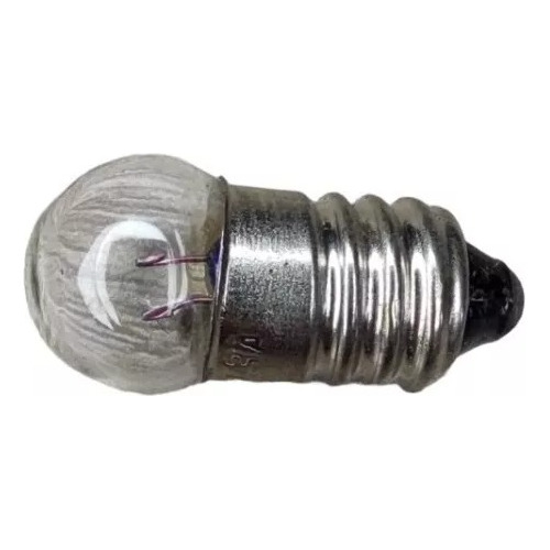  Mini Bombilla E10 X50 Unidades Caja Luz Amarilla Cálida 6v