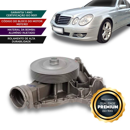 Bomba D Agua Mercedes-benz E230 W211 2.5 2007/2008