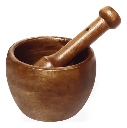 comprar Mortero Machacador Madera 13x9cm