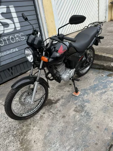 Honda Cg 125 Fan Ks 2012 Preta, KM Motos